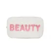 Totes Beauty Letter Patch Grote capaciteit Reizen Draagbare make-up make-uptas Damesopslagcadeau caitlin_fashion_ bags