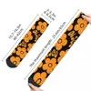 Chaussettes pour hommes rétro Groovy Disco années 70 Halloween fleurs fou unisexe fête Harajuku sans couture imprimé équipage chaussette