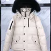 2023 Moose Puffer Jacket Down Jacket Men's Parkas Winter Waterproof White Duck Coat Cloak Fashion Men and Women Couples Casual version för att hålla WARM Y2