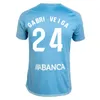 23 24 rc Celta de Vigo Denis Suarez F. Beltran Mens 축구 유니폼 Iago Aspas Franco Cervi Tapia Javi Galan Kevin Away Football Shirts