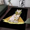 Alte gypten mythe mort Anubis HD tapis de zone imprimé salon canapé tapis salle de bain tapis de sol chambre décor tapis personnalisé HKD230901