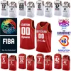 Print 2023 World Cup Deutschland Basketball Germany Jersey 7 Johannes Voigtmann 0 Isaac Bonga 13 MORITZ WAGNER 9 Franz Wagner 5 Niels Giffey 4 Maodo Lo National Team