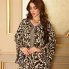 Ethnic Clothing AB202 Summer Arab Abaya Southeast Asian Muslim Dress 2023ins Floral Selling Women's Wear African Dresses For Women