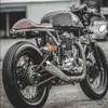 Motosiklet Aynaları Motosiklet Krom Alüminyum 78 "22mm Tutuk Çubuğu Uç Yan Dik Görünüm Aynaları Offroad Universal Cafe Racer Scooter Offroad Bike X0901