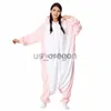 Thuis kleding Volwassen Halloween Onesie Cartoon Axolotl Pyjama Voor Vrouwen Animal Kigurumi Pyjama Homewear Cosplay Party Kostuum x0902