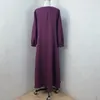 Vêtements ethniques Muslin Abayas Femmes Zipper Cardigan Slim-Fit Robe Dubaï Solide Couleur Robe Abaya Turquie Islam Arabe Musulman Elegance