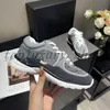 Designer Sneakers Reflective Men Women Casual Shoes Suede Fabric Sports Shoes Checkered Print Shoes Summer Color Matching Outdoor Sports Shoes