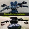 Rétroviseurs de moto Miroir de moto 22mm rétroviseurs latéraux d'extrémité de guidon pour YAMAHA Mt09 Mt 03 Pw50 Yzf 250 Yz 250 Mt 15 Xmax 125 Fz16 Mt 09 x0901