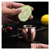 Copas de vino Inicio Moscú Mini vaso 60 ml Copa de cóctel de acero inoxidable Me Tazas Cerveza Antiguos Cuplt163 Drop Delivery Garden Kit DHM75