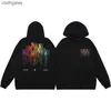 Tröja Autumn/Winter Clothes Sweaters Fashion Designer Hoodies 2023 Amiirii Fluid Mens Colorful Letter Tryckt Terry Loose Hooded Ifhp