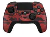 Controller di gioco Joystick Controller wireless Q600 per gamepad remoto wireless con design unico incrinato/8 colori LED regolabili HKD230831