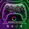 Oyun Denetleyicileri Joysticks Lite/OLED Bluetooth Kablosuz Kontrolör Uzak Gamepad PC Kontrolü Android Joystick Aksesuarları Video Oyun Konsolları Joypad HKD230831