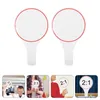 Storage Bottles 2 Pcs Score Board Auction Paddles Sublimation Markers Dry Erase Numbers Stickers Mini White Large Display Easel Hand