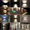 Lampa ścienna Lampy LED Wewnętrzne światło IP65 Wodoodporne aluminiowe oświetlenie zewnętrzne na zewnątrz światła salon salon