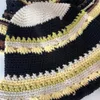 Bérets Été Femmes Chapeaux De Paille Dentelle Crochet Fait À La Main Panamas Protection UV Pare-Soleil Casquette De Plage Filles Visières Pliable Chapeau Creux