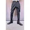 Pantaloni da uomo 2023 pantaloni primavera estate autunno inverno moda slim gambe incrociate uomo gioventù Casual stile britannico A01