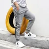 Trousers Big Boys Knitted Pants Children Summer Autumn Casual Harem Clothes For 514T Teenage Sports Black Gray Yellow 230831