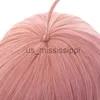 Parrucche cosplay Parrucca Lemail Capelli sintetici Anime Spy Family Anya Parrucche cosplay Adulti s 40 cm Rosa Bobo Parrucche da donna Parrucche cosplay resistenti al calore x0901