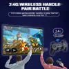 Game Controllers Joysticks M8 Game Stick 4K Linux OS TV Video Game Console Built-in 10000+ Games 2.4G Dual Wireless Handle 64GB 3D Games For SFC HKD230831