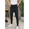 Männer Hosen 2023 Britischen Stil Sommer Bleistift Business Kleid Anzug Männer Kleidung Slim Fit Casual Büro Hosen Formale Plus größe A153