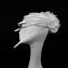 Chapeaux à large bord seau femmes robe église thé fête chapeau de mariage fleur satin fedoras 230831