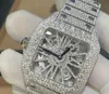 RT74 Custom Digner Watch VVS1 Luxury Iced Out Fashion Mechanical Watch Moissanit E Diamond Free Ship Gia Uftgqf9woktw00r2