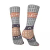 Мужские носки рождественский свитер схемы винтажный harajuku морская свинка