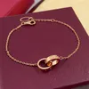 Luxo amor parafuso pulseira de aço inoxidável moda designer manguito na moda ouro diamante pulseiras para mulheres homens prata clássico designer jóias