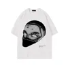 T-shirt da uomo Vintage Punk T-shirt oversize Streetwear Hip Hop Estetica Stampa grafica Moda coreana Y2K 2023 Harajuku Gothic Top allentato