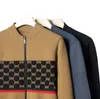 Men's Sweaters 2023 Autumn New Men's Knitwear Cardigan Letter Printing Men's Fashion Top Men's Coat