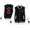 Herrjackor Eladio Carrion Merch Jacket Baseball Uniform Women Harajuku Streetwear Coats