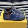 Mannen Casual Schoenen Designer Schoenen lederen veterschoenen Mode Platte Running Trainers Letters man schoenen platform mannen gym sneakers maat 38-44