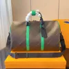 Herren Seesäcke Canvas Handtaschen Schulter Umhängetasche KEEPALL Reisetasche Große Kapazität L Monogramme Tote Männer Frauen Geschäftsreise Gepäck