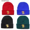 Beanie/Skull Caps Jongens en Meisjes Caps Hiphop Leuke Cartoon Mutsen Dier Mexico mascotte Geborduurde Gebreide Muts Wollen Muts Sport Warmte T230731