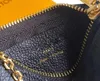 Portafogli da donna con chiave Portafogli da uomo di moda Porta carte da donna Accessori con cerniera in vera pelle Borsa a tracolla Eitys