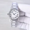 31 mm zegarek Mechanical de Watches Business for Men Automatyczne stal nierdzewna Stalowa Moda Moda Wriswatch Pas Pasek Montre Na rękę