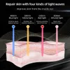 Face Massager 4 Colors LED Mask Silicone Gel Near Infrared Pon Therapy Skin Rejuvenation Anti Wrinkle Removal SPA 230831