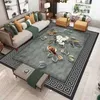 Chinesischer Stil, Heimdekoration, Sofatisch, Wohnzimmer, großer Teppich, Schlafzimmer, Arbeitszimmer, Lounge, Küche, rutschfeste Bodenmatte HKD230901