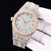 915I Wristwatch Diamond Mens Watch Automatic Mechanical Watch 41MM Men Classic WristWatch Life Waterproof Sapphire Stainls Steel WristWatch Montre De LuxeMIZ70O