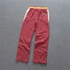 Pantalon pour hommes Rhude cordon de haute qualité Terry Material Pantalons hommes femmes 1 broderie élasticité décontractée 23083187SQ