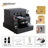 Printer Flatbed With Laminator For Phone Case Wood Mug Cups Bottle Glass Sticker A4 Printing Machine