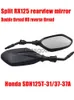 Motorcycle Mirrors Motorcycle Rearview Mirror For Honda Elite 125 RX125 8mm Anticlockwise Mounting Screw x0901