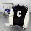 Модные лоскутные бейсбольные мужские и женские университетские куртки Celli, дизайнерская куртка C с вышивкой букв, кашемировое пальто, одежда больших размеров