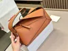 7A borsa per il trucco borsa a tracolla puzzle borsa in pelle con cerniera di grande capacità biancheria per il corpo tracolla regolabile vacanza casual crossbody designer 29 cm spedizione gratuita