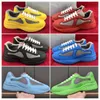 Sneaker Americas Cup in morbido tessuto di gomma Designer Scarpe casual da uomo Scarpe da ginnastica piatte in pelle verniciata Sneakers basse Mesh America per uomo Sneakers Taglia 38-46 10