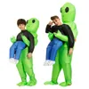 Disfraz inflable ET Alien para niños y adultos, trajes de Anime, vestido de mascota, disfraces de mascota para fiesta de Halloween para hombre, mujer, niños y niñas