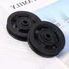 Accessories 5pcs Universal Bearing Pulley Wheel Fitness Equipment Parts Diameter 90mm Width 225mm/25mm PA6 Replacement For Gym