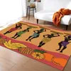 African Tribe Pattern Carpet Bedroom Decor Rug Living Room Carpet Hallway Balcony Doormat Kitchen Bathroom Non-Slip Floor Mat HKD230901