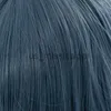 Cosplay Wigs Lemail perruque cheveux synthétiques Anime noir trèfle Nero Cosplay perruque Nero 30 cm courte couleur mixte perruques Cosplay perruques résistantes à la chaleur x0901