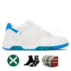 Out Of Office Sneaker Low Top Platform Offs Chaussures Chaussures de course blanches Hommes Femmes Chaussures décontractées Designer Bleu clair Plate-forme Baskets Baskets Dhgate Sport Tennis